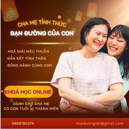 Khoá học Cha mẹ tình thức - Đồng hành cùng con